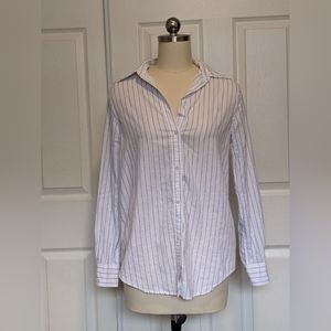 Striped button up shirt
